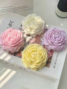 高端复古牡丹花手工香氛蜡烛，无烟——情人节宣言、新婚浪漫礼物、优雅外观蜡烛 - 多樣化香型 - 查看 9