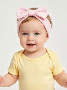 3pcs Baby Girl Headband For 0-4 Years Old Girl,Bow Headband,Toddler Girl Spring Clothes,Baby Summer Clothes,Candy Color Hairband,Ice Cream Color Headbands,Kid Headbands,Children Accessories Celebration Day Anniversary Party Decorations,Children Gift,Can Be Worn At Home Or Outside,Birthday Decorations, Photography Props - Multicolor - View 4