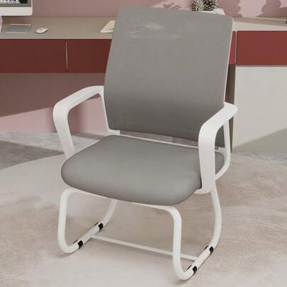 Minimalist Modern Office Chair Metal Frame Soft And Comfortable Home And Office Use Multiple Colors Available