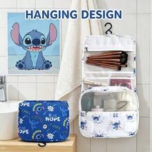 Túi đựng đồ vệ sinh cá nhân và trang điểm Disney Stitch - Một chiếc túi có khóa kéo rộng rãi, nhẹ và đa chức năng được thiết kế dành riêng cho phụ nữ. Lý tưởng để sắp xếp mỹ phẩm, đồ dùng vệ sinh cá nhân và các sản phẩm vệ sinh, kích thước hoàn hảo cho hành lý xách tay. - Nhiều màu - Xem 1
