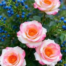 100pcs Rose Seeds Flower Border Seed for Garden Potted Seed Planted at Flower Border Edge Petals Layered and Spread Add Romantic Feel to Garden - 100 Stück/Samen - Übersicht 3