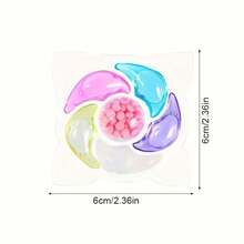 100/50/30/5粒/6合1彩色洗衣凝珠，香氛洗衣珠，浓缩洗衣球，持久留香，强力去污，抗菌除臭，衣物柔顺剂，洗衣液，水溶性胶囊，适用于所有洗衣机 - 液體 - 查看 9