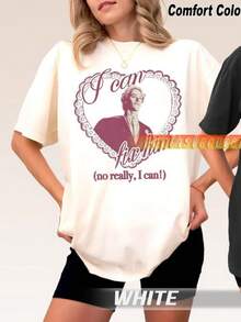 Funny Tom Blyth T-Shirt With The Phrase "But Dad, I Love Him", Unisex For Men And Women, 90s Style - 白色 - 查看 1