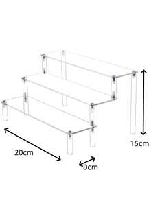 Giá trưng bày nhiều tầng bằng acrylic cao 15,7 inch/40cm, thích hợp cho tiệc cưới, tiệc tráng miệng và bánh ngọt. - Trong sáng - Xem 10