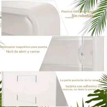 Wall Storage Box - White - View 9