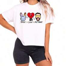 Women's Sets Benito Bowl T-Shirt Funny Bowl Halftime T-Shirt Puerto Rico Soccer T-Shirt Benito Bowl Meme T-Shirt Latin Music Fan T-Shirt Women's T-Shirts - 白色 - 查看 1