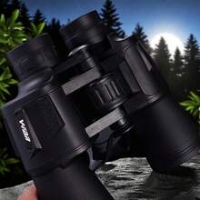 1pc 10x50 High-Powered Waterproof Compact Binoculars For Adults, Suitable For Birdwatching, Hunting, Camping, Travel, Hiking, Sports, Stargazing, Christmas, Birthday Gift For Men - Multicolor - View 9