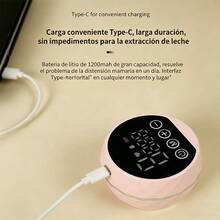 Aspirador eléctrico portátil,Aspirador recargable con pantalla LCD, aspirador eléctrico de 9 velocidades con auxiliar, capacidad de 150 ml, - Multicolor - Ver 7