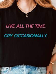 Women T-Shirts - Black - View 7