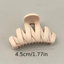 3 pièces Pinces à cheveux minimalistes mates petites, ensemble de pinces à cheveux élégantes et simples, pinces à cheveux en plastique compactes avec design à double dents, agrippent fermement les cheveux, convient aux femmes de 14 ans et plus, outil de coiffure de couleur unie à la mode, accessoires capillaires d'été - Multicolore - Voir 4