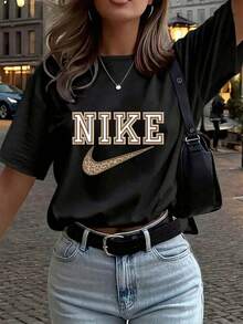 Women T-Shirts - Black - View 1