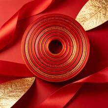 3D Printed Rotating Fidget Ring - Made Of PLA Plastic, Suitable For Office Use, Compact Design, Red And Yellow Color, Durable Stress Relief Toy For Adults And Ages 14+ - Multicolor - View 14