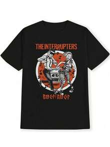 Men T-Shirts - Black - View 1
