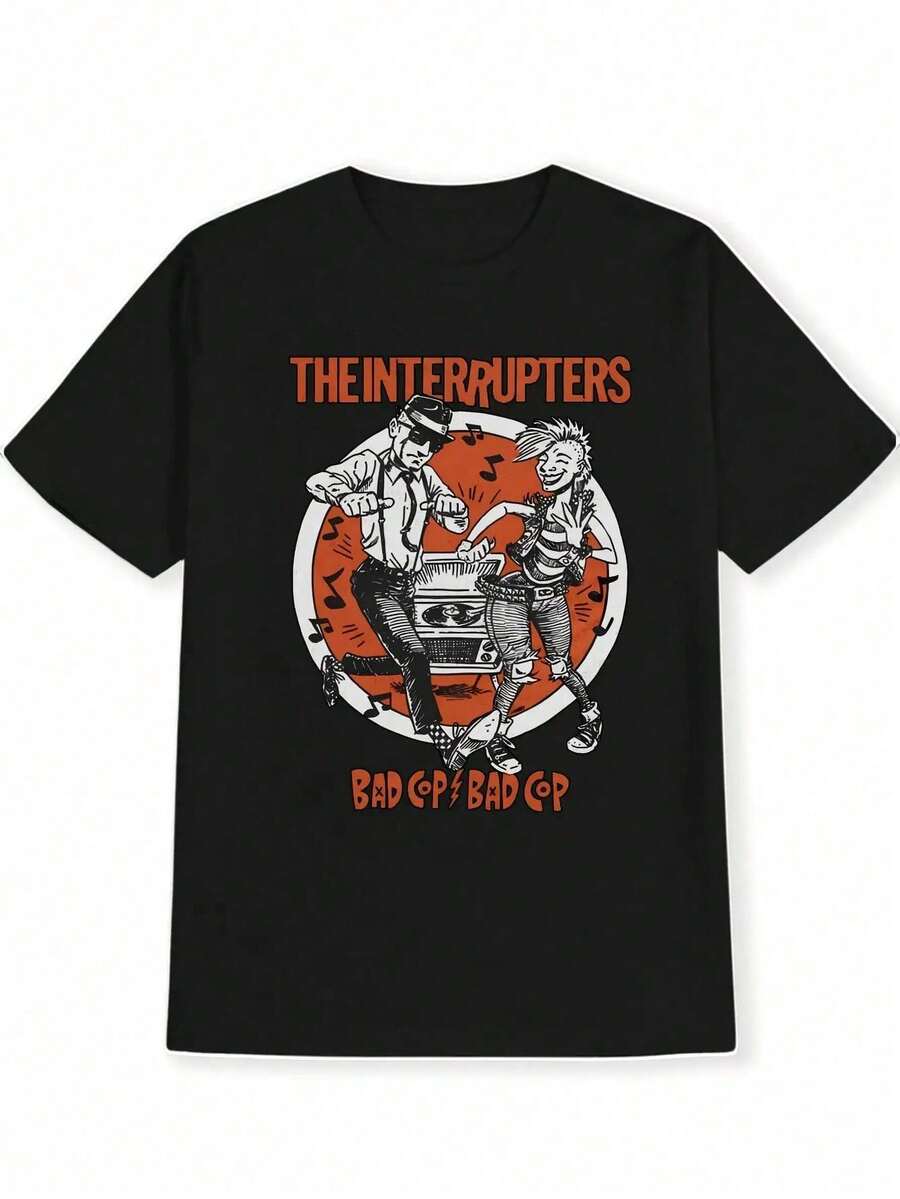 Men T-Shirts - Black - View 1