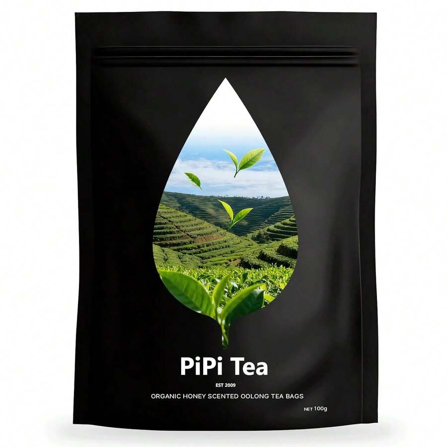 Pipi Tea Oolong,Pipi Oolong Tea, Extra Value 4g*25 Bags Selected Tea Leaves, Cortisol & Calming Tea For Stress Relief, Vegan, Non-GMO (1) - 1 - 查看 1