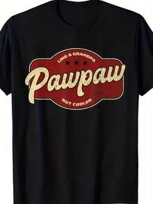 Camiseta unisex de manga corta,PawpawTeeVeranoPawpawImpresoCamiseta-SueltoAjusteconCortoMangasDentroACuello redondoCamisaInformalMitadMangaExtraLargoPlusSize,playerashombre, , , Dazymujer,romwehombres, bohochic,maestrasregalos,camisetaparaconjuntos de mujercon curvasparamu,y2k, - Negro - Ver 1