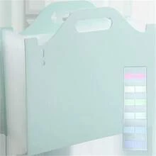 1 Bộ bìa đựng tài liệu dạng xếp mở rộng khổ A4 có tab chỉ mục, túi đựng tài liệu nhiều lớp cầm tay tiện dụng, 13 ngăn để lưu trữ bài kiểm tra/tài liệu của học sinh. - Nhiều màu - Xem 10