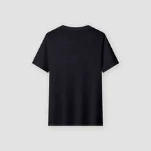 Camiseta Retro para Primavera y Verano, Holgada, Casual, de Cuello Redondo, Tela Cómoda, Camiseta de Algodón, Ropa Casual - Blanco - Ver 5