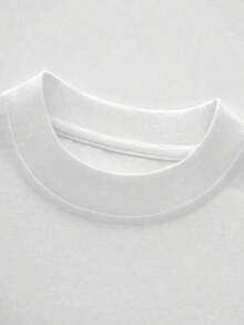 Ropa Curvy en Oferta y , Camiseta Gráfica 'Director de Guardería de Adultos AKA El Camarero', Cuello Redondo Casual, Manga Corta, Corte Regular, Para Todas las Temporadas, Diseño Estampado, Dobladillo Acampanado, Tela, Regalo Perfecto para Camareros, Mujeres, Papá, Amigos, Camisetas para Mujer Y2K - Blanco - Ver 4