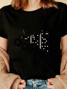 Women T-Shirts - Black - View 3
