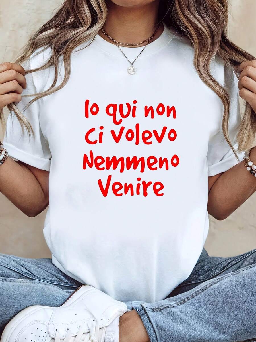 Camiseta de algodón% modelo 2026, tela de alta calidad y peso pesado, diseño de nicho moderno para el verano, camiseta básica sencilla y versátil para el día a día, efecto adelgazante, transpirable y cómoda, adecuada para todos, versátil con cuello redondo y manga corta. - Blanco - Ver 1