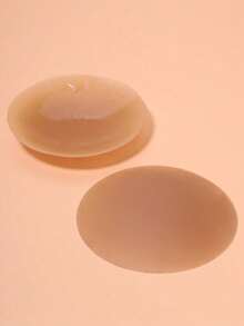 2pcs Reusable Silicone Nipple Covers - Invisible, No Trace, Petal Shape, Suitable For Strapless Bras - 多色的 - 查看 8