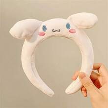 Sanrio 1/Piece Kuromi/Cinnamon Roll/Melody/Pudding Dog Anime Headband - Non Slip Soft Plush Headband, Suitable For Cute Japanese Party Accessories For Women, Suitable For Valentine's Day, Wedding, Travel Accessories, Birthday Gifts, Homecoming Season - Multicolor - View 17