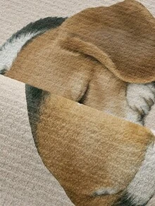 DAJIANG 1 pieza Alfombra de entrada/felpudo para cocina y baño con diseño de perro de dibujos animados colorido y lindo, lavable, antideslizante y duradera para uso interior y exterior, adecuada para días festivos - Sueños cálidos a lo grande - Ver 7