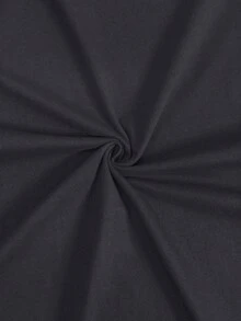 Camiseta casual de mujer estilo Halloween, con estampado de café, cuello redondo, corte holgado y manga corta, adecuada para todas las estaciones, ideal para salidas informales y uso diario ligero y cómodo al aire libre. Camiseta de mujer. - Negro - Ver 5