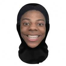 1pc 3D Full Face Mask/Masquerade Costume/Face Performance/Prank/Dust-Proof Balaclava, Suitable For Halloween, Live Streaming Pranks, Easter, Theme Parties, Stage Performance, Thanksgiving, Funny Face Disguise - 1pcs-no. 2 - View 5