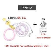Adjustable Parrot Leash With Foot Ring, 70cm/140cm Anti-Escape Bird Harness Chest Strap, Lightweight Outdoor Flight Training Rope Suitable For Parrots, Cockatoos, Parakeets, Lovebirds, Small Pet Birds - View 10