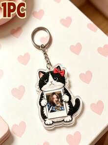 Customized Cute Animal Shaped Keychain - Available In Cat, Panda Or Dog Styles. The Perfect Gift For "Pet Moms" And Animal Lovers - Also An Ideal Choice For Mother's Day And Father's Day. - Multicolor - View 8