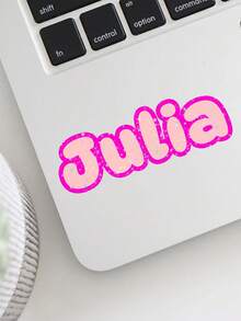 Customized Glitter Name Stickers, Waterproof Vinyl Labels With Customizable Text, Residue-Free Removable Design, Suitable For Student Supplies, Water Bottles, Notebooks, Lunch Boxes, Ideal For Back To School Season - Multicolor - View 23