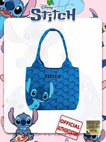 Disney 【迪士尼】史迪奇图案单肩手提包，适合日常通勤、购物、旅行、聚会、节日送给女朋友的礼物 - 彩色 - 查看 2