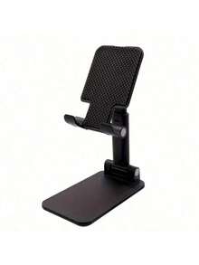 1pc Adjustable & Foldable Phone Holder, Portable Slouchy Desk Stand, Non-Slip Plastic Tablet Stand, No Battery Required, Multi-Function Telescopic Folding Desktop Phone Stand For Live Streaming, Office, Study, Slouchy Person, Tablet, Bedside, Universal - Multicolor - View 15
