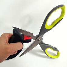 1 dụng cụ mài dao và cắt rau củ cầm tay, chất liệu PP bền, nhỏ gọn và nhẹ, thích hợp cho gia đình, nhà bếp, săn bắn, câu cá, dụng cụ đa năng ngoài trời hàng ngày, làm vườn. - Nhiều màu - Xem 2