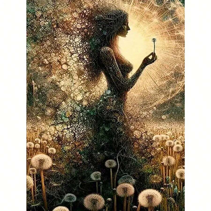 一套2D平面马赛克立方体DIY圆形钻石画套装,适合初学者和手工爱好者,是客厅、卧室、书房和其他室内空间的最佳装饰礼品。鲜艳的色彩和精细的设计使这幅画成为理想的家居装饰选择。 - 圓鑽 - 查看 1