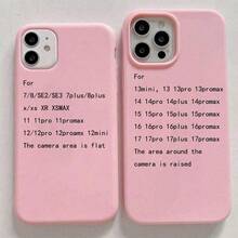 4pcs Vintage Matte Finish Protective Phone Case Set, High Cost Performance - Compatible With Apple 13, 11, 12, 14/14 Pro Max, 15/15 Pro Max, 7/8, X/XS, XR, XS Max, 17, 17 Pro, Air, 17 Pro Max - Multicolor - View 5