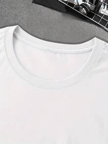 Yo No Sufro, Yo Voy A MéXico, Camiseta Divertida Para FanáTicos Del FúTbol De La Copa Mundial, Camiseta Blanca, Camiseta Estampada De Colores Brillantes, Capa Base Elegante Y Casual - Transpirable Y CóModa, Creativa, Personalizada, Fresca Y Chic. - Blanco - Ver 3