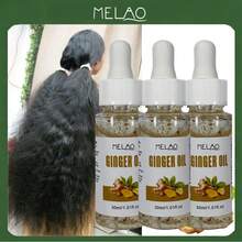 3瓶装 MELAO 生姜油 30ml，滋养头皮及头发护理油，蕴含可见天然生姜颗粒，强韧发丝，减少干燥和毛躁，令秀发柔顺亮泽，健康强韧，适合所有发质。 - 3 pcs - 查看 7