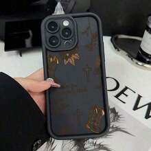 1 Piece, Delivery In 4 Days, Free Local Shipping, Accessories Not Included, Cowboy-Themed Protective Phone Cases For 16, 15, 14 Pro, 13, 12, 11, XR And XS Plus Models, Designed To Be Shockproof And Anti-Slip, As A Valentine's Day Gift For Women And Girls. - 棕色 - 查看 5