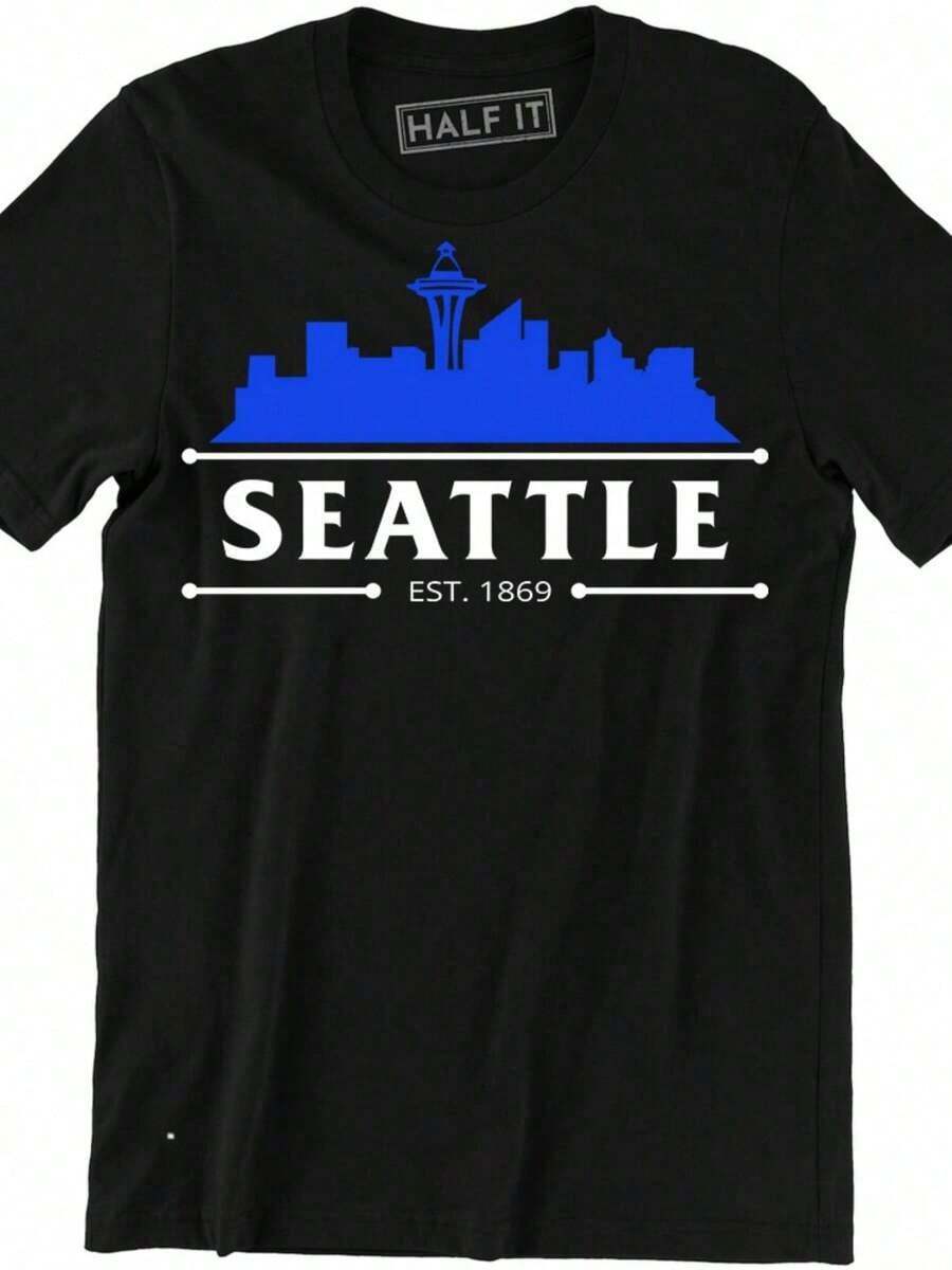 Camiseta de los Seattle Mariners, Camiseta Vintage de los Seattle Mariners, Camiseta Unisex de los Mariners, Regalo para Fanáticos de los Seattle Mariners, Sudadera con Capucha para Amantes del Béisbol, Camiseta Fresca de Verano, Estilo Unisex - Negro 2 - Ver 1