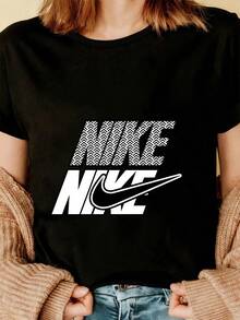 Women T-Shirts - Black - View 3