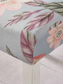 1件/4件/6件装椅套，牛奶丝面料防滑弹力全包覆式椅套，印花简约波点图案，适用于家居、厨房，四季皆宜 - 彩色 - 查看 7