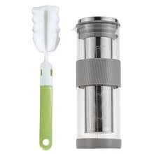 Cold Brew Coffee Maker With Cleaning Brush, 27oz/800ml Cold Brew Pitcher, Ice Tea Pitcher, Cold Brew Coffee Pitcher For Fridge, Suitable For Iced Coffee, Lemonade, Iced Tea And Beverages - 800ml/27oz - View 8