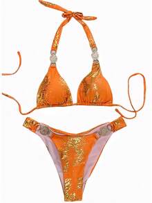 Tankinis talla grande - naranja - Ver 11