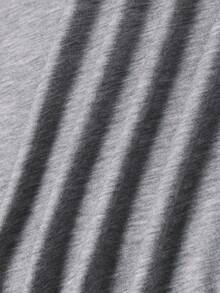 Plus Sizes - Plus Sizes - Women's Plus Size Casual And  Printed T-Shirts 0-8XL, Fashionable Base Layer For Everyday Outings, Unique And Suitable For All Seasons, Short Sleeve T-Shirts Available In Multiple Colors. You Can't Fix Stupidity - Space Gray - View 4