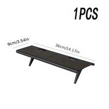 Estante de Almacenamiento Superior para Pantalla de TV, Estante Superior para Monitor de Computadora, Estante para Router y Caja de TV, Organizador para el Hogar - 36CM-1PCS - Ver 13