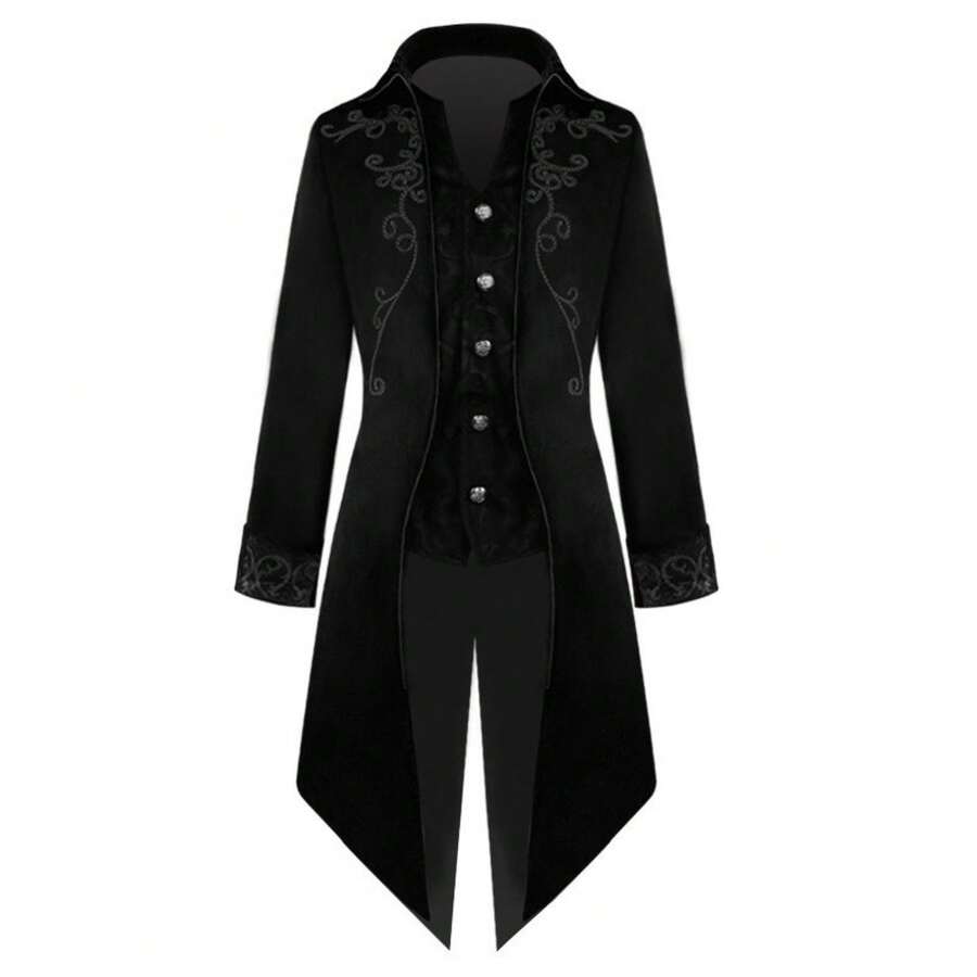 Stage Dance Wear - Court Tailcoat - Black - View 1