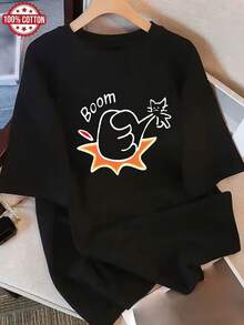 Kvinnor T-shirts - Svart - Visa 5